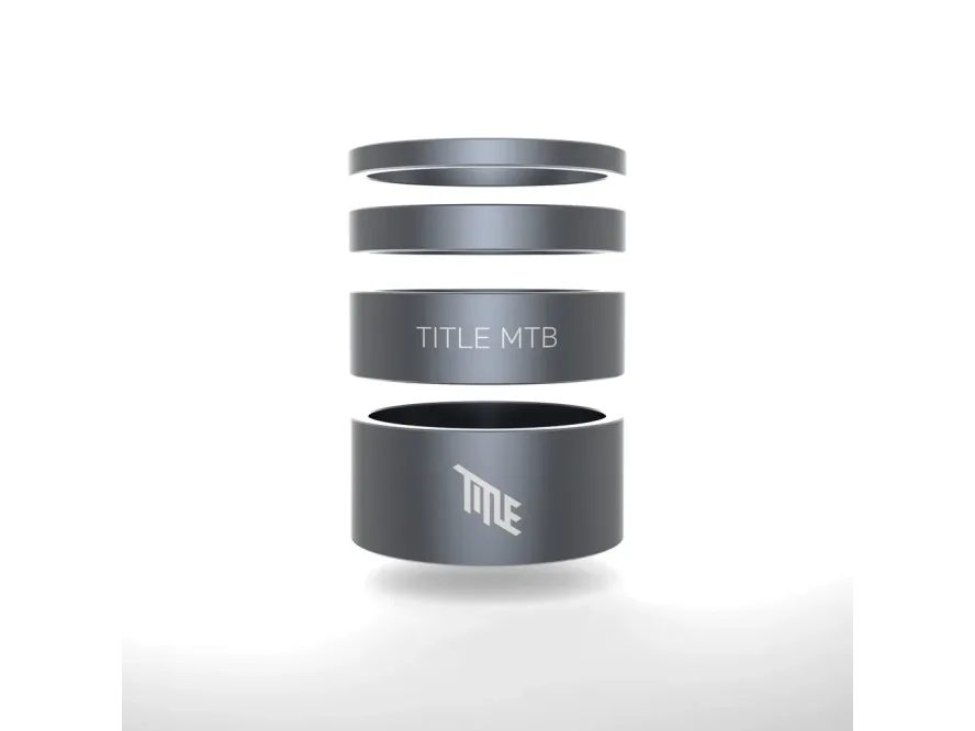 Sada podložek Title MTB (šedá)