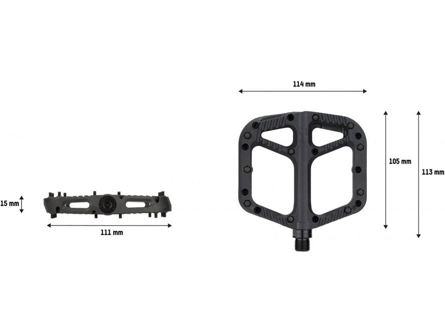 Pedály OneUp Composite (černá)