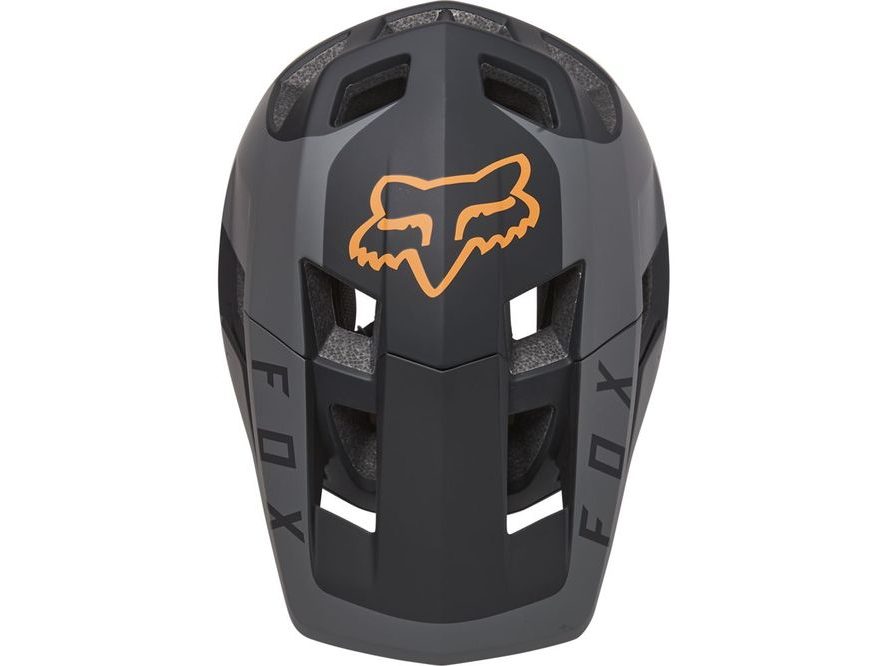 Přilba Fox Dropframe PRO (Black/Gold)