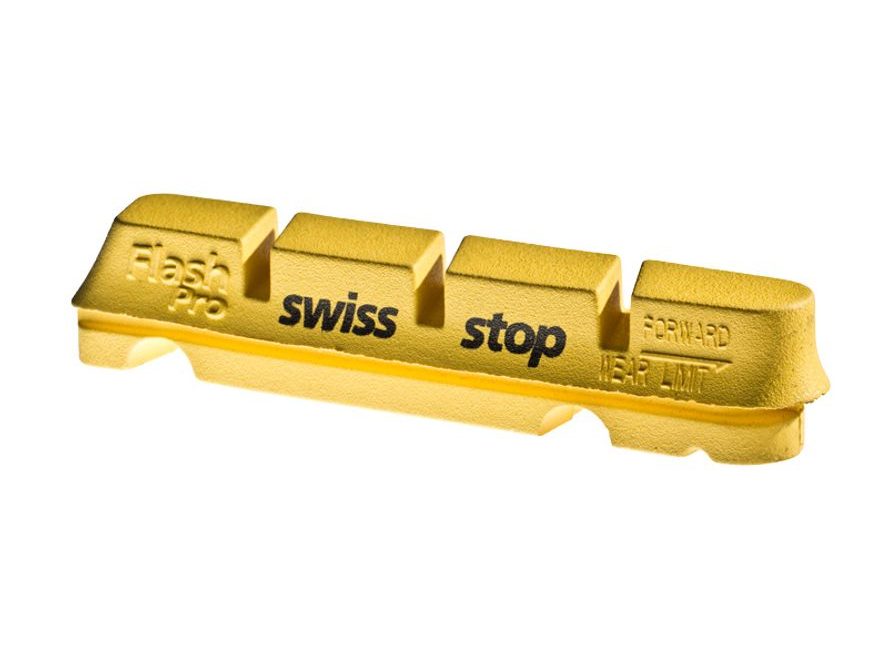 Brzdové špalky Swiss stop Flash Pro Yellow King