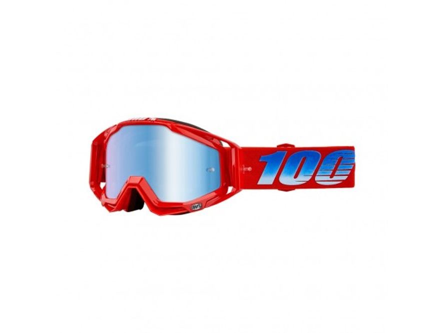 Brýle 100% Racecraft Kuriakin (červená/modrá) - 100% - Krabcycles.cz