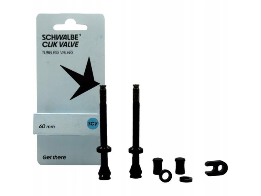 Ventilek Schwalbe Tubeless SCV sada 2ks 60 mm