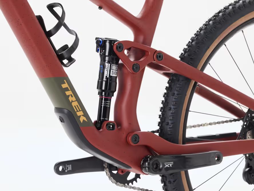 Trek Top Fuel 9.8 XT Di2 Gen 4 (Matte Sedona Red/ Pennyflake)