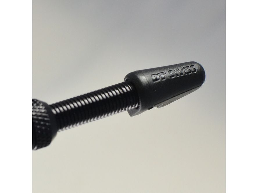 Bezdušový ventilek DT Swiss Alu (černá)