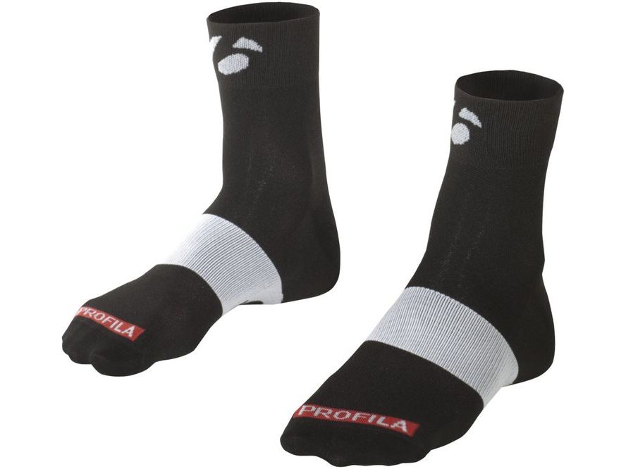 Ponožky Bontrager Race 2,5" (3 páry) (černá)