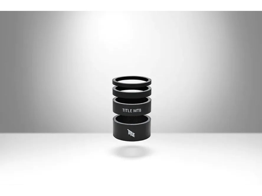 Sada podložek Title MTB (karbon)