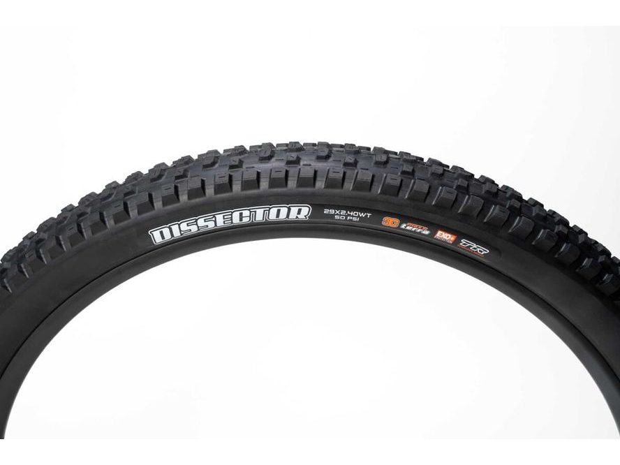 Plášť 29" x 2.40 WT Maxxis Dissector G2 3CT EXO TR kevlar