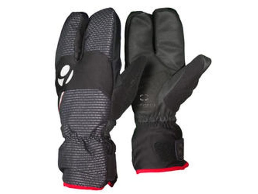 Rukavice Bontrager RXL Waterproof split finger (černá)