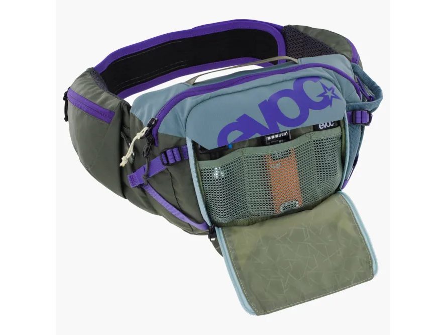 Ledvinka EVOC Hip Pack PRO 3 (steel/violet/dark olive)