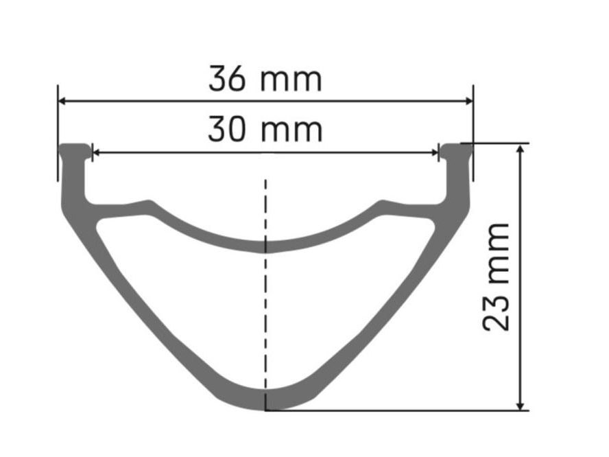 Ráfek 29" DT Swiss FR 571 (stříbrná)