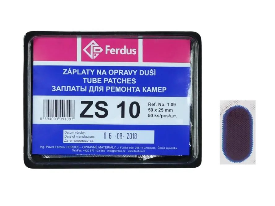 Záplata na opravu duše 50x25mm
