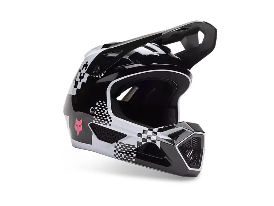 Přilba Fox racing Rampage MIPS Digi Image (black/white)