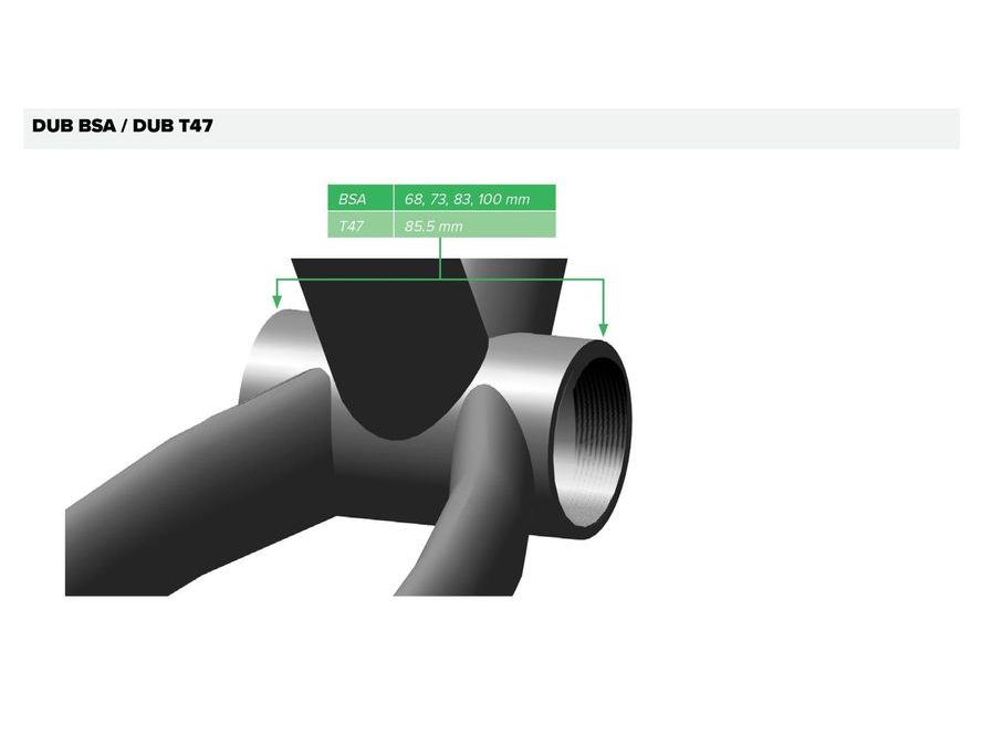Středové složení Sram T47 DUB 85.5 road