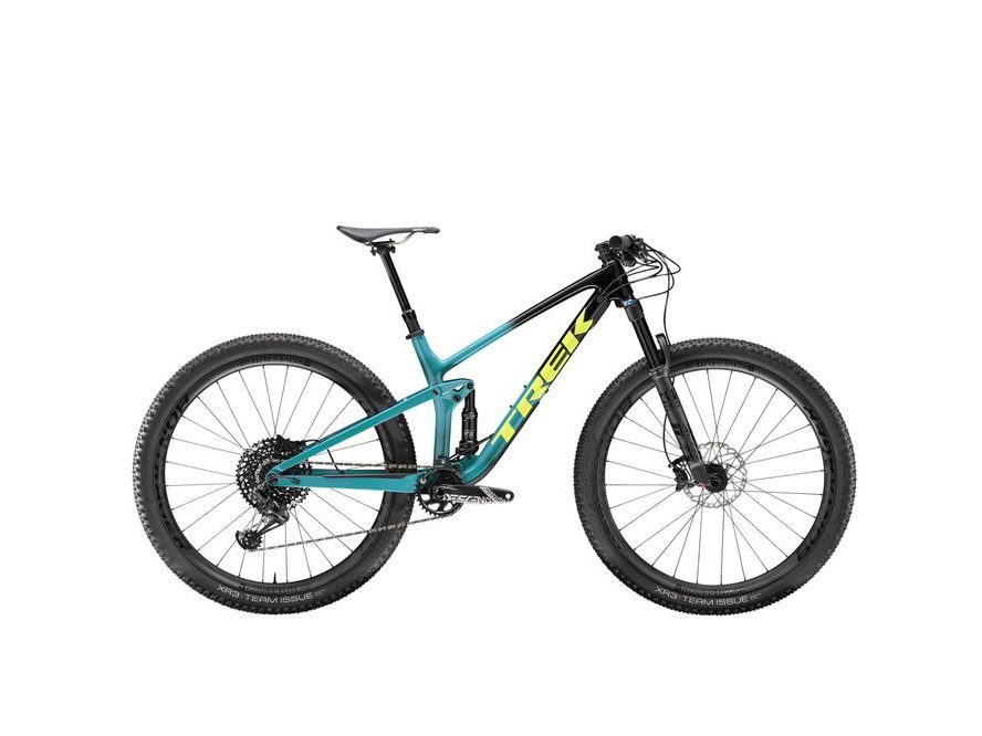 Trek Top Fuel 9.8 (černá/modrá) 2020