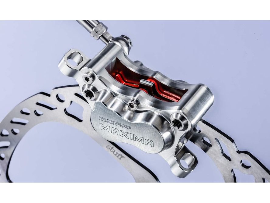 Brzdy Trickstuff Maxima pár (stříbrná)