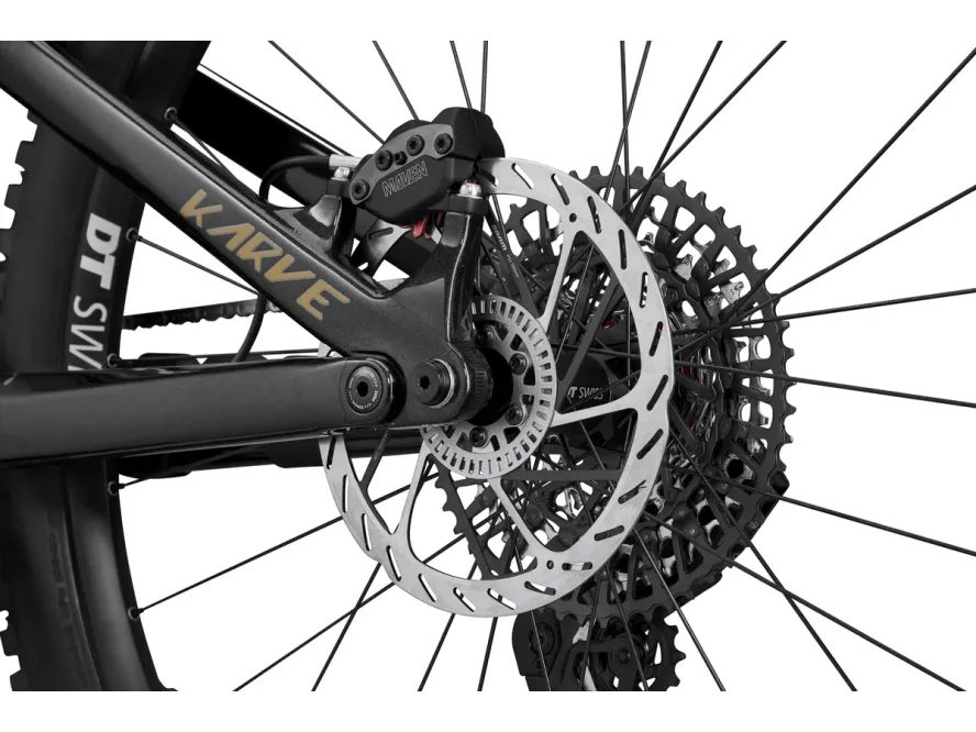 WHYTE Karve KARVE 160 RSX (MATT BLACK WITH GOLD)