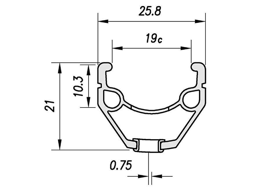 Ráfek 28" Mach1 240