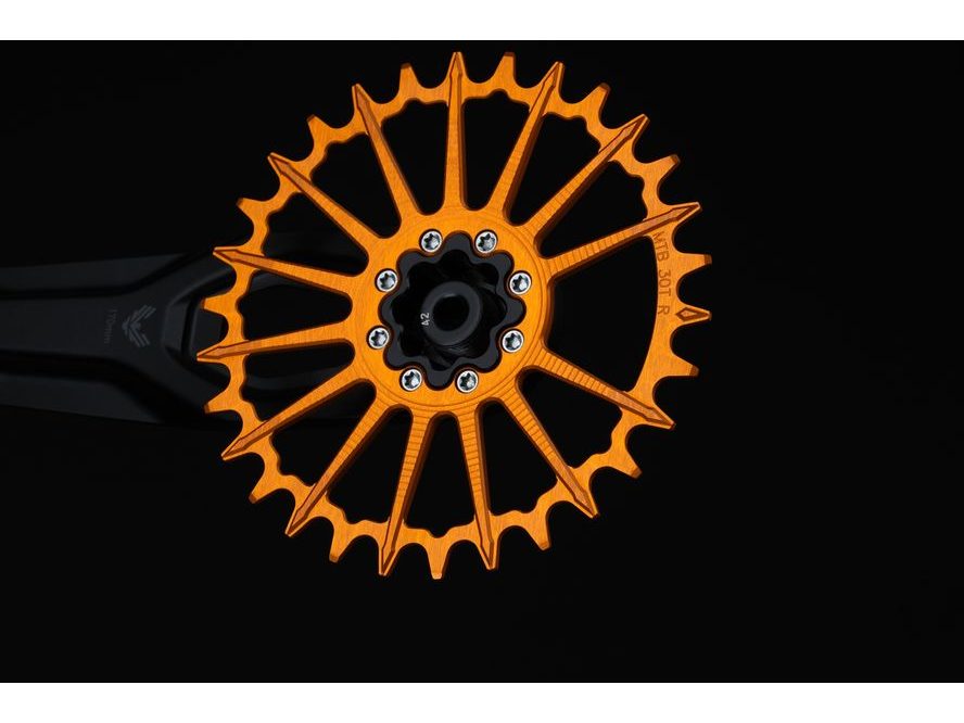 Převodník Garbaruk Sram SRAM 8-bolt (stříbrná)