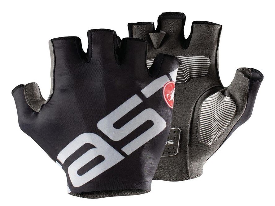 Rukavice Castelli Competizione 2 (Light black/Silver)