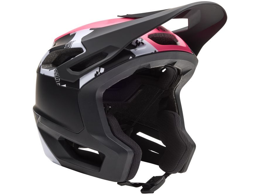 Přilba Fox Dropframe Pro Digi Image (Black/White)