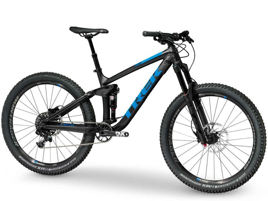 Trek Remedy 7 (černá/modrá) 2018