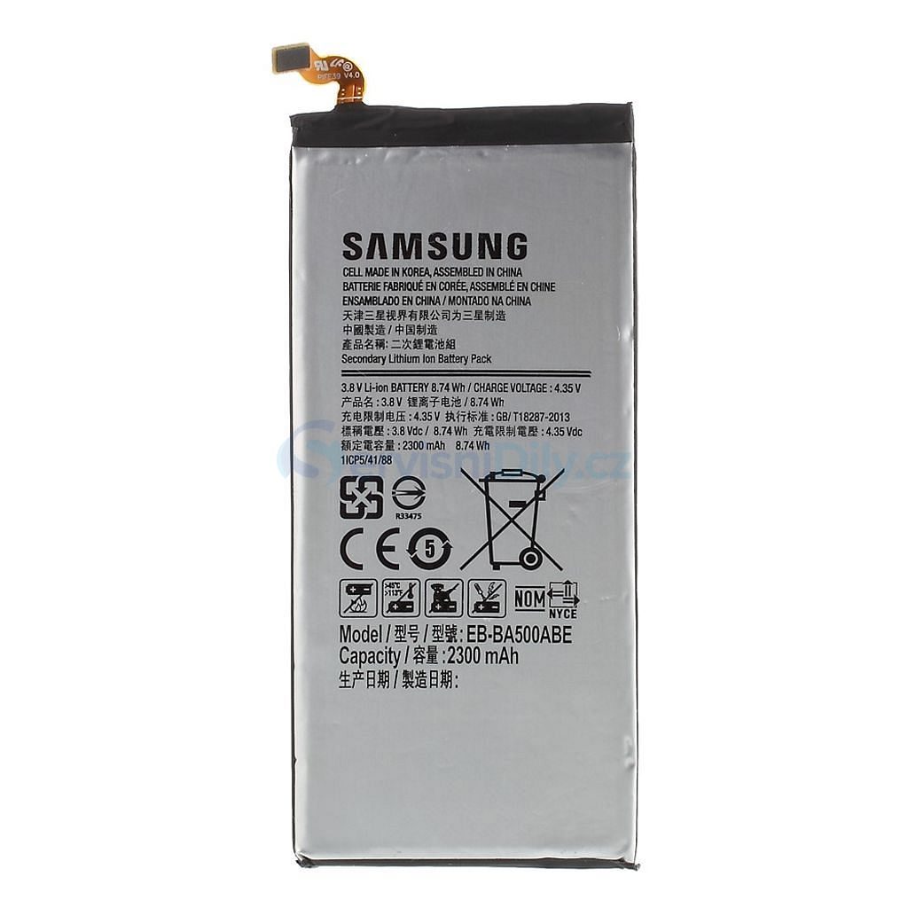 Samsung Galaxy A5 2015 baterie EB-BA500ABE A500F - A5 2015 (SM-A500F) - Galaxy  A, Samsung, Spare parts - Spare parts for everyone