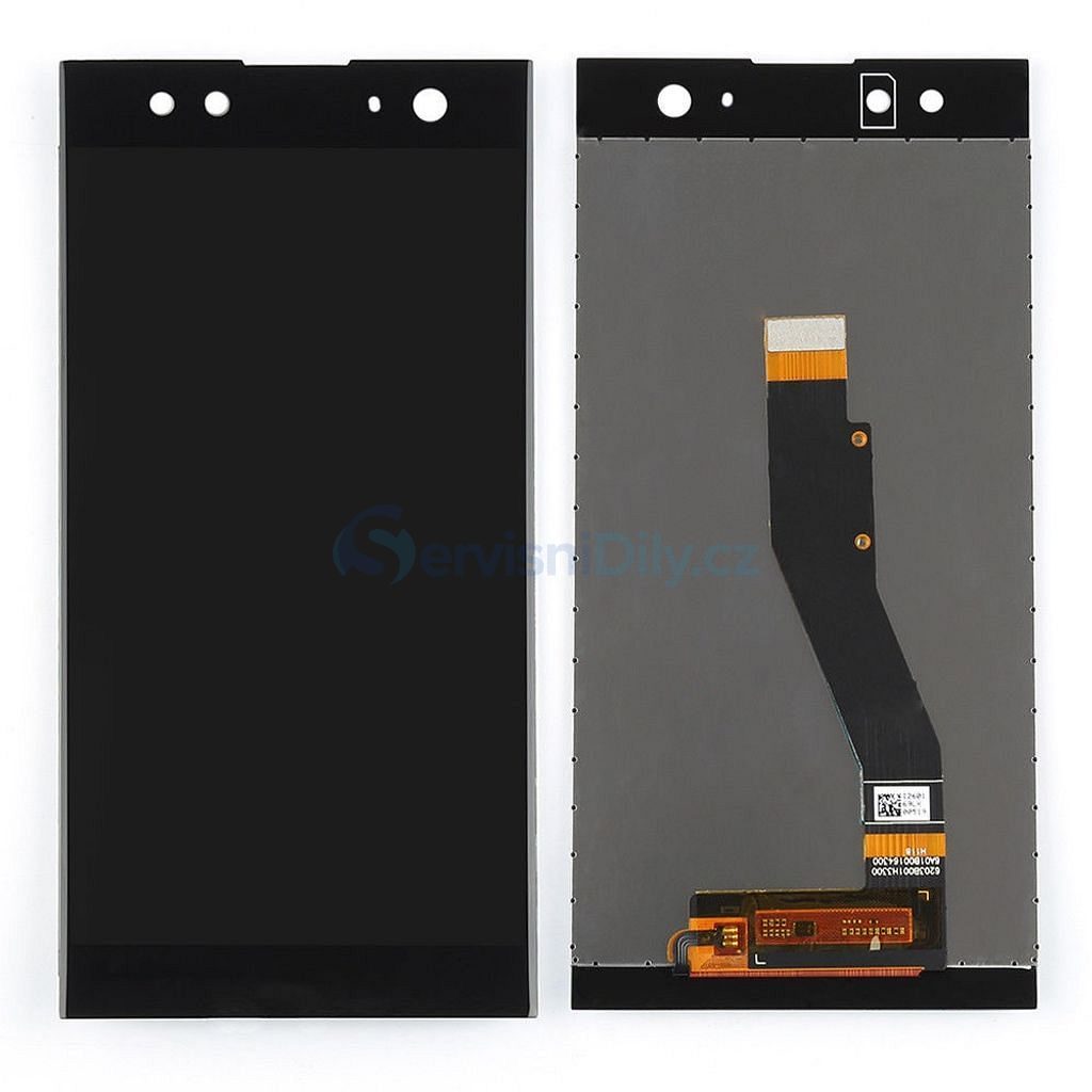 Sony Xperia XA2 Ultra LCD displej dotykové sklo komplet predný panel čierny  - Xperia X séria - Sony, Servisné diely - Váš dodavatel dílu pro smartphony