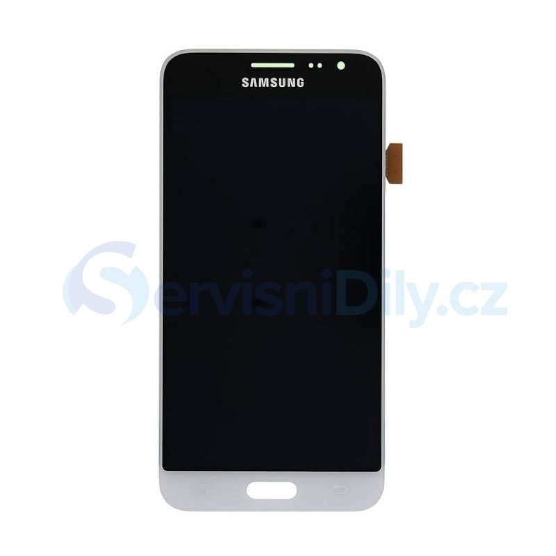 Samsung Galaxy J3 2016 LCD displej dotykové sklo bílé J320F - Váš dodavatel  dílu pro smartphony