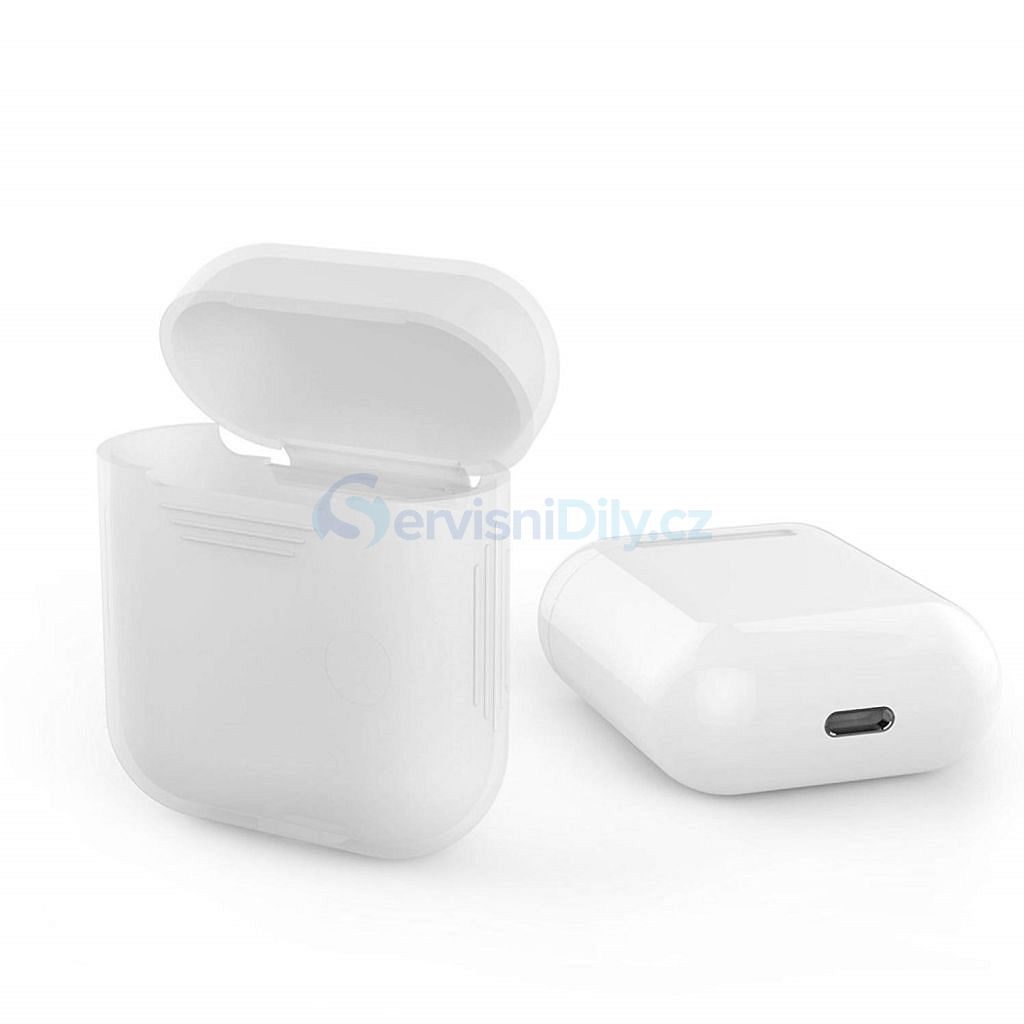 Apple Airpods ochranný kryt silikonový průhledný obal na bezdrátová  sluchátka transparentní - AirPods - Apple, Pouzdra a obaly, Příslušenství -  Váš dodavatel dílu pro smartphony