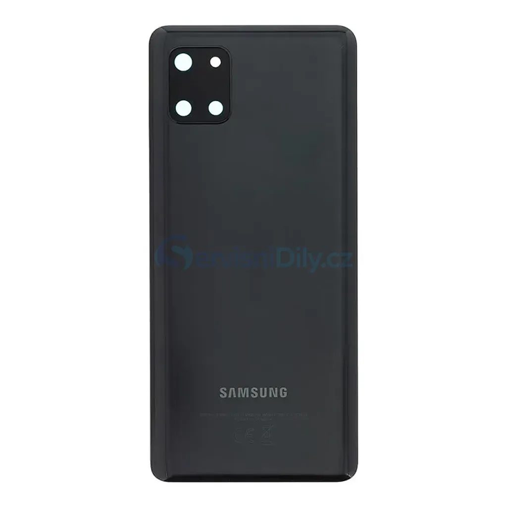 Samsung Galaxy Note 10 Lite zadní kryt baterie černý N770F (SWAP) - Note 10  Lite N770F - Galaxy Note, Samsung, Servisné diely - Váš dodavatel dílu pro  smartphony