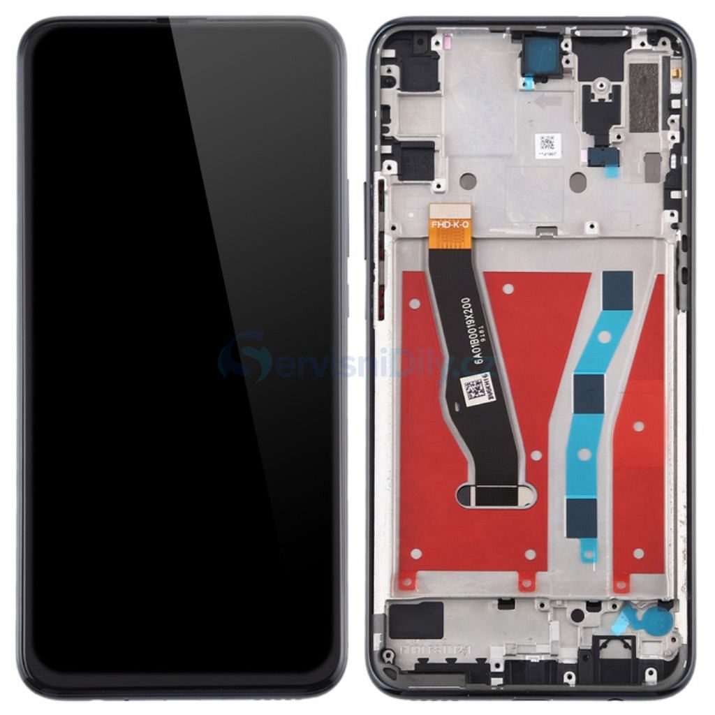 Huawei P Smart Z LCD touch screen digitizer with frame Black (OEM) - P Smart  Z - P, Huawei, Spare parts - Spare parts for everyone