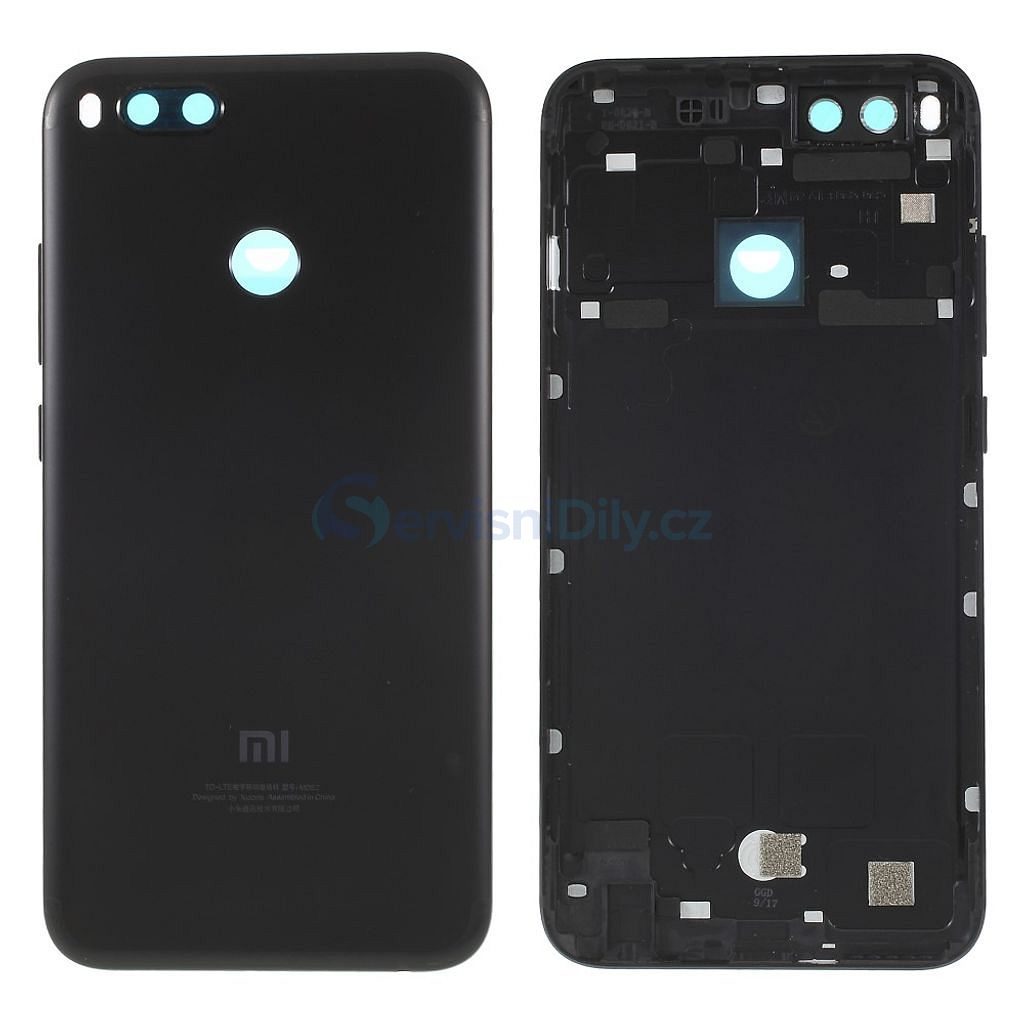Xiaomi Mi A1 zadní kryt baterie černý (Service Pack) - A1 - Mi, Xiaomi,  Spare parts - Váš dodavatel dílu pro smartphony