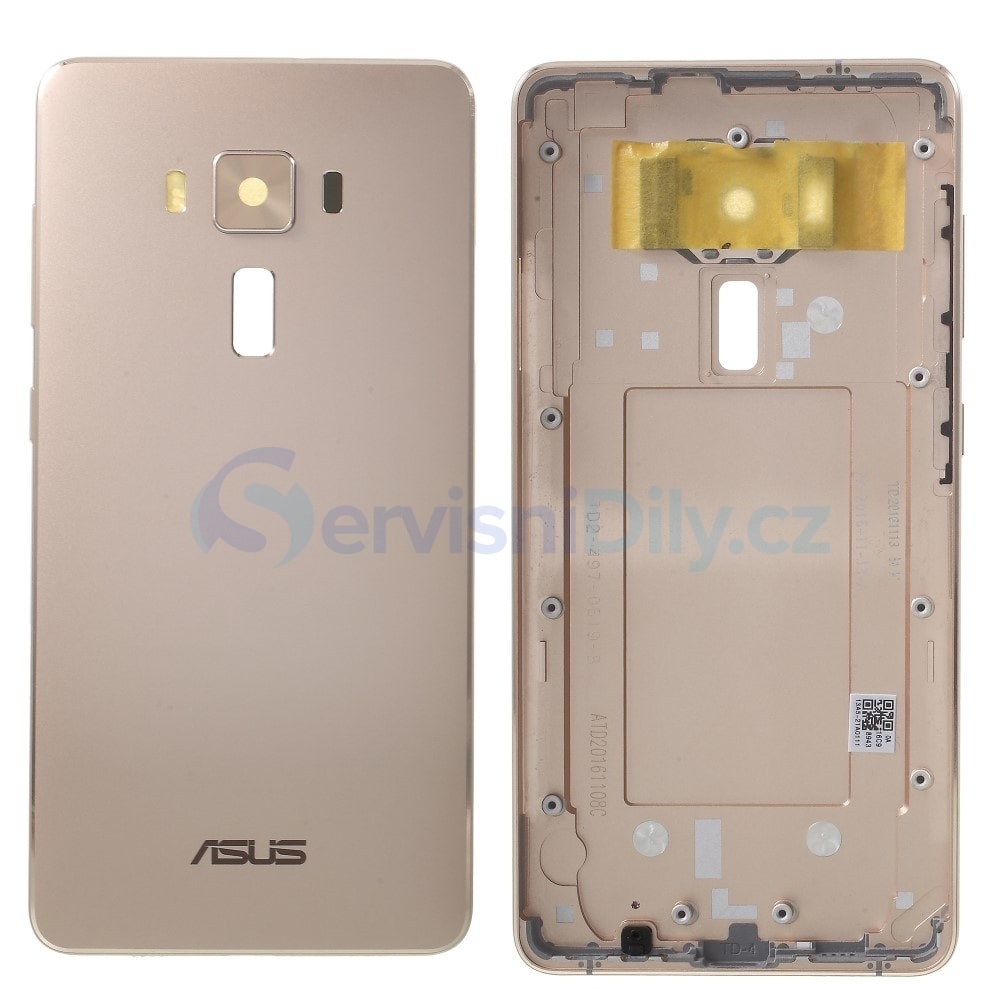 Asus Zenfone 3 Deluxe ZS570KL zadní kryt baterie zlatý - Zenfone - Asus,  Spare parts - Váš dodavatel dílu pro smartphony