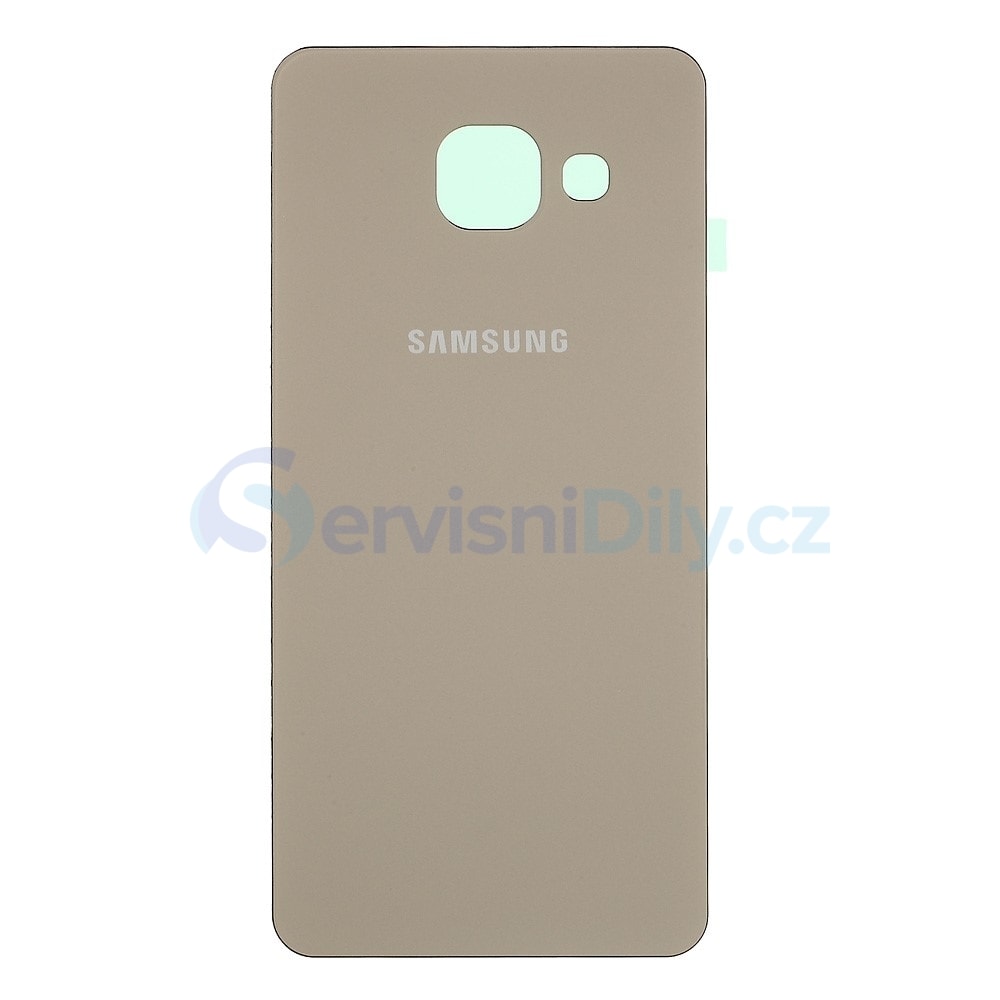 Samsung Galaxy A3 2016 Zadní kryt baterie zlatý A310F - A3 2016 (SM-A310F)  - Galaxy A, Samsung, Servisné diely - Váš dodavatel dílu pro smartphony
