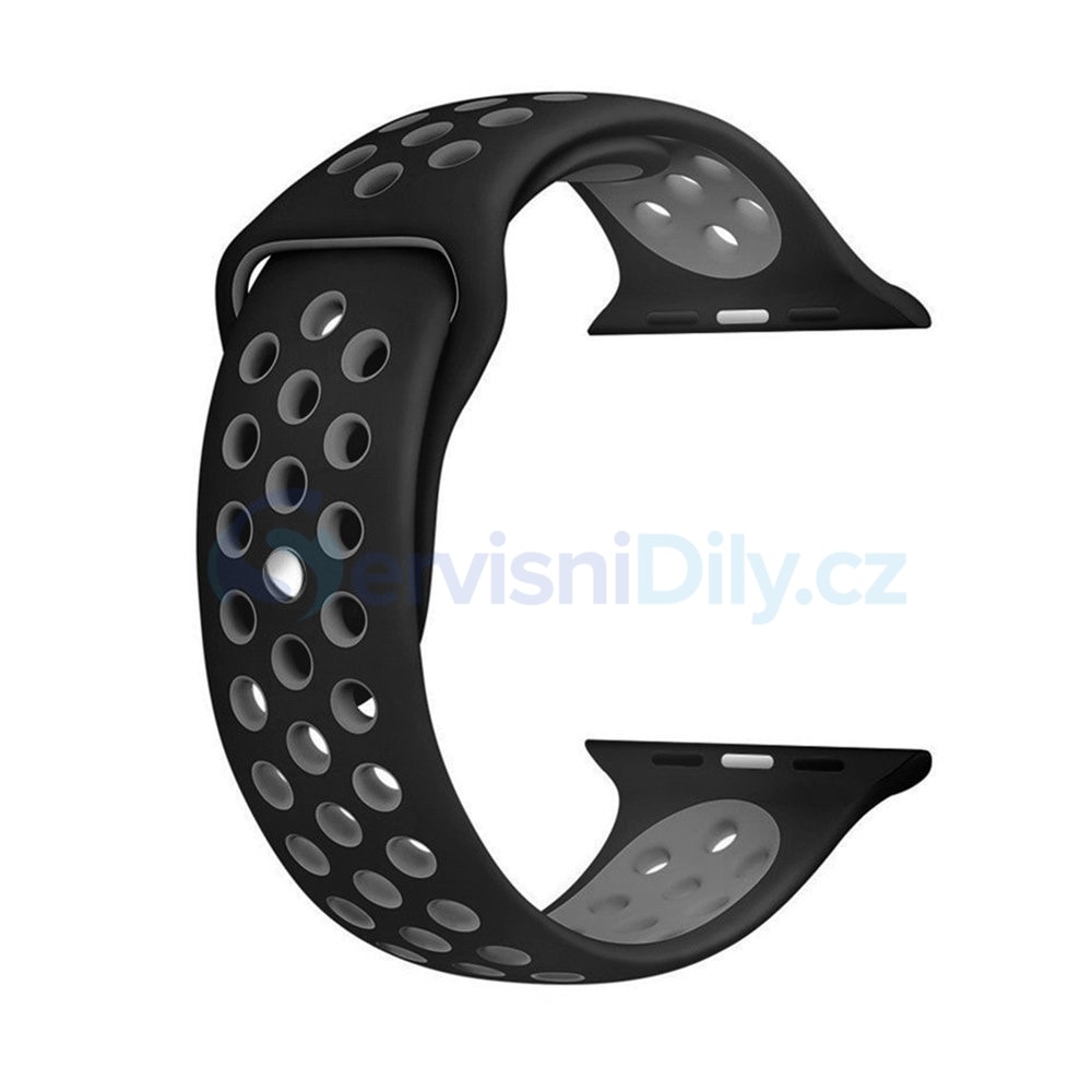 Apple Watch 42mm 44MM silikonový řemínek sportovní Nike sport šedý - Apple  Watch - Řemínky pro Smart Watch, Příslušenství - Váš dodavatel dílu pro  smartphony