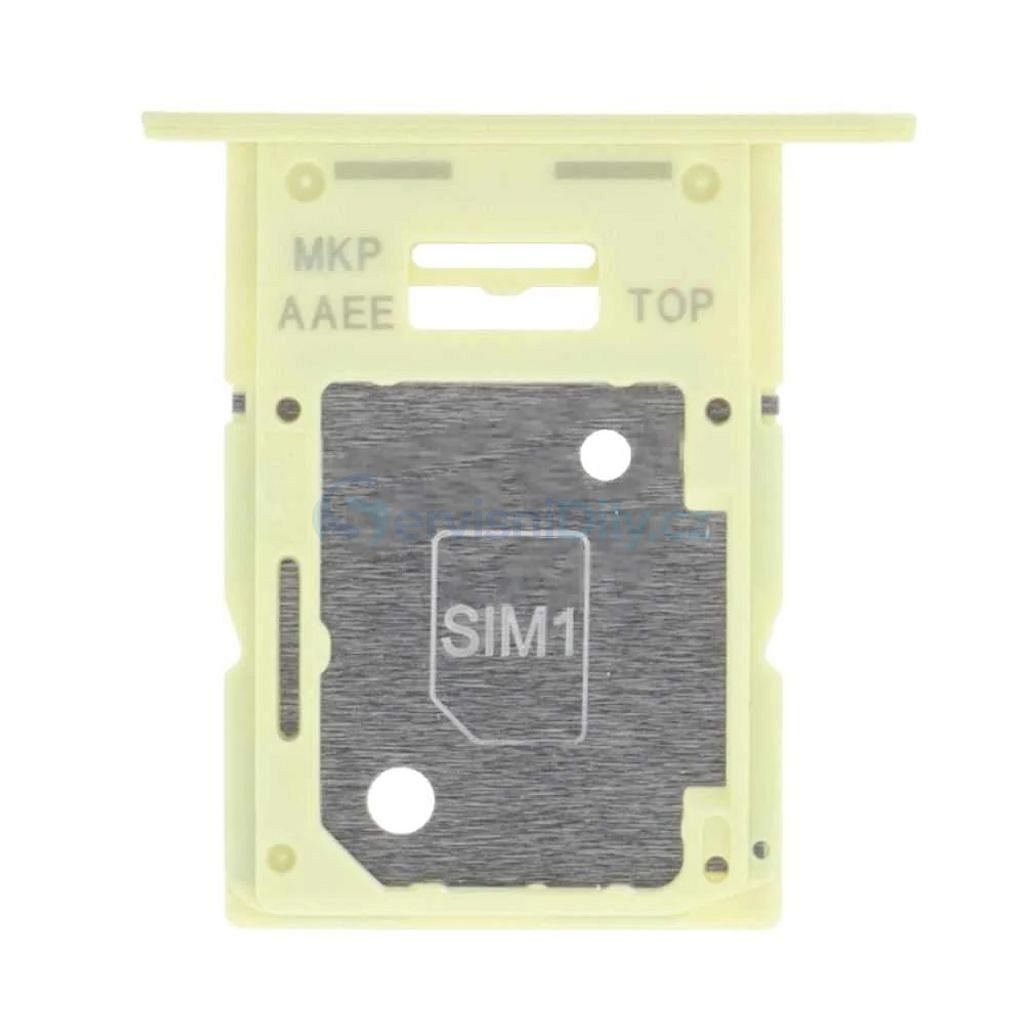 Samsung Galaxy A15 A156/A155 sim slot šuplík (Service Pack) žlutý A15