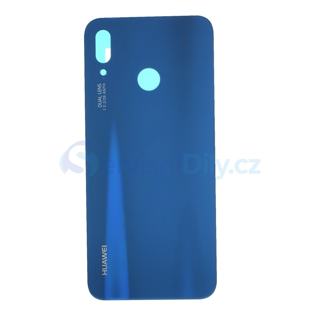 Huawei P20 Lite zadní kryt baterie modrý - P20 Lite - P, Huawei, Servisní  díly - Váš dodavatel dílu pro smartphony