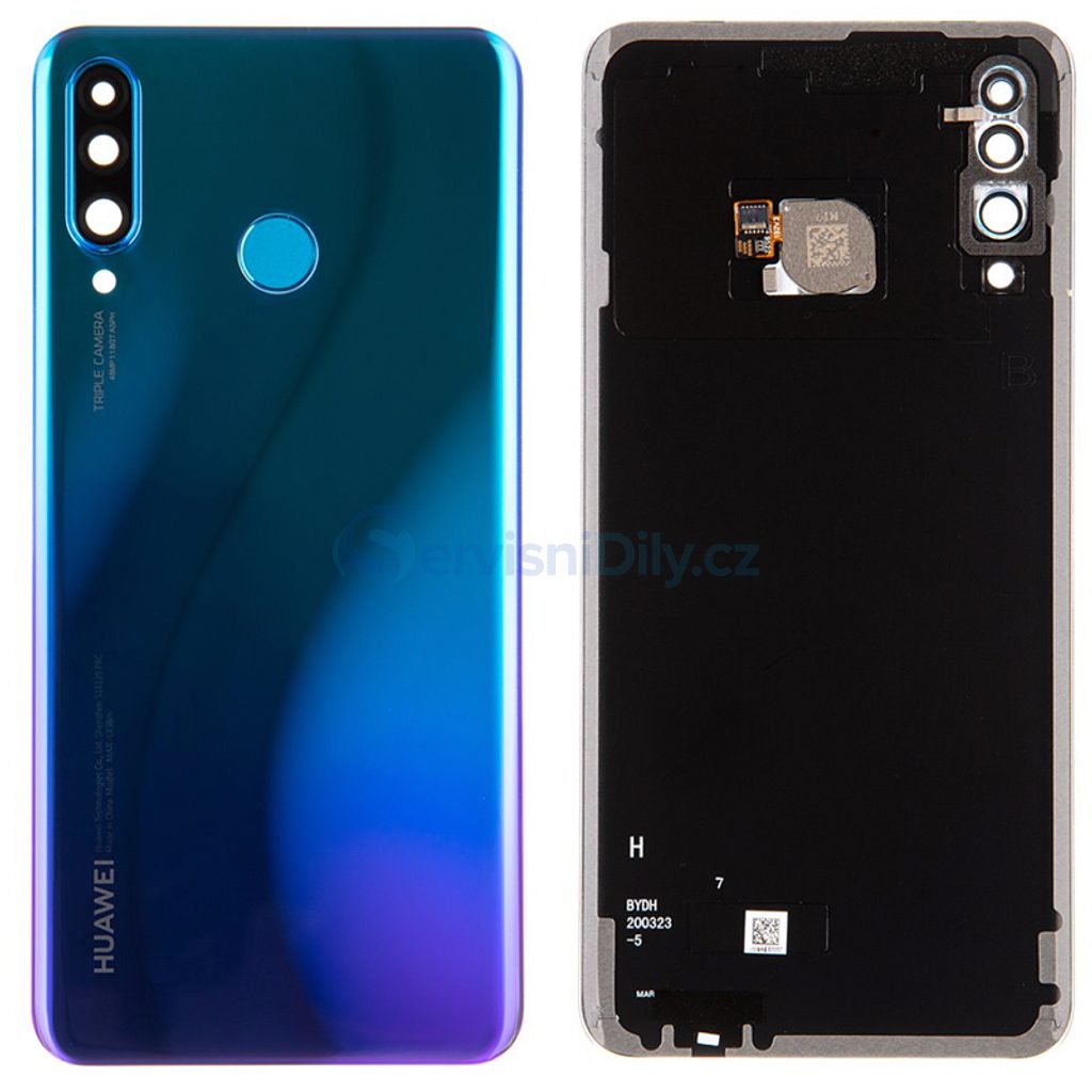 Huawei P30 Lite New Edition zadní kryt baterie 48MP Blue (Service Pack) -  P30 Lite New Edition - P, Huawei, Spare parts - Váš dodavatel dílu pro  smartphony