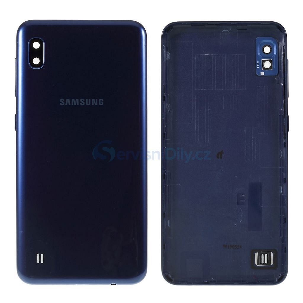 Zadní kryt baterie Samsung Galaxy A10 modrý včetně krytky fotoaparátu  SM-A105 - A10 (A105) - Galaxy A, Samsung, Spare parts - Váš dodavatel dílu  pro smartphony