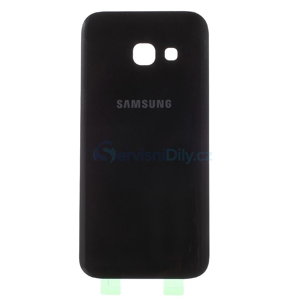 Samsung Galaxy A3 2017 zadní kryt baterie A320F černý - A3 2017 (SM-A320F)  - Galaxy A, Samsung, Spare parts - Váš dodavatel dílu pro smartphony