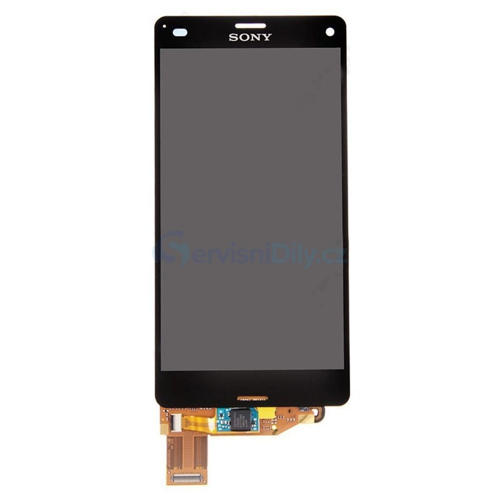 Sony Xperia Z3 compact LCD displej černý dotykové sklo komplet D5803 - Z3  compact - Xperia Z / XZ series, Sony, Spare parts - Spare parts for everyone