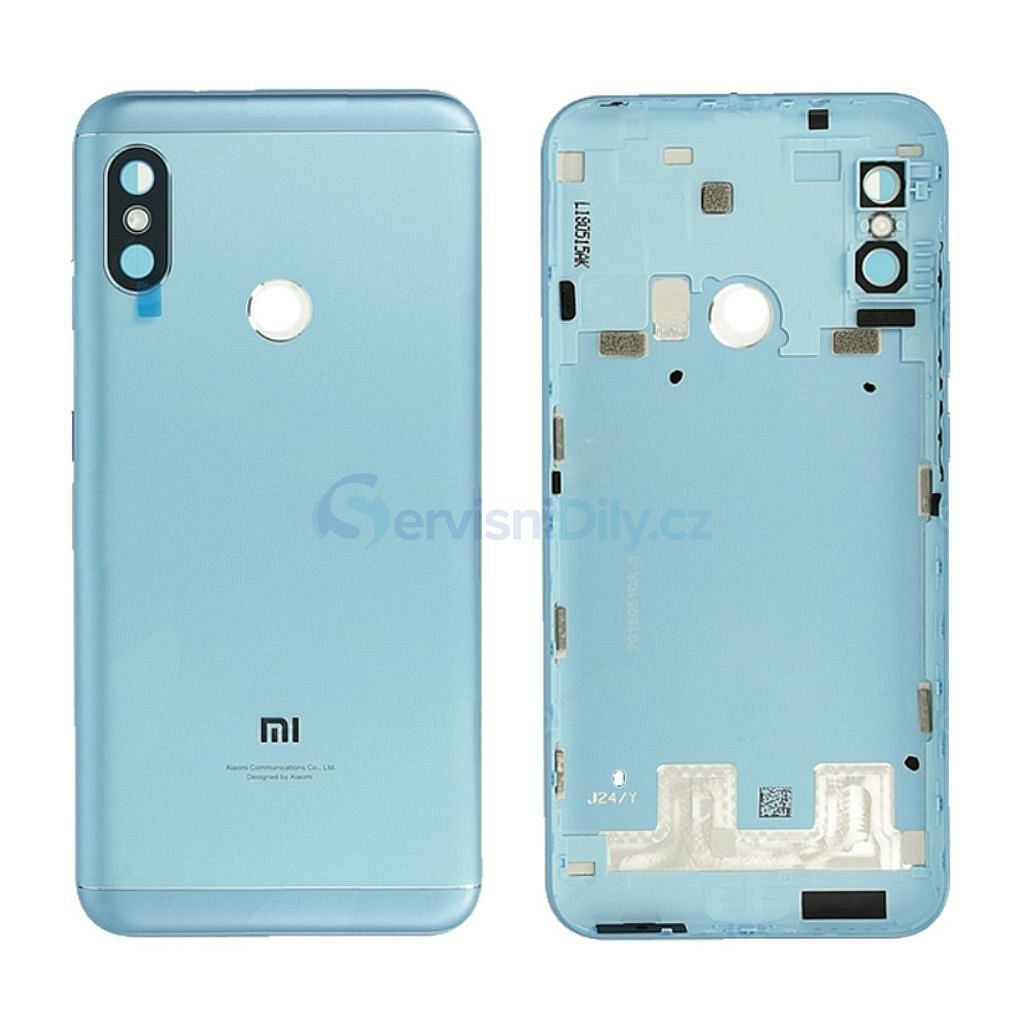 Xiaomi Mi A2 Lite zadní kryt baterie modrý - A2 lite - Mi, Xiaomi, Servisné  diely - Váš dodavatel dílu pro smartphony