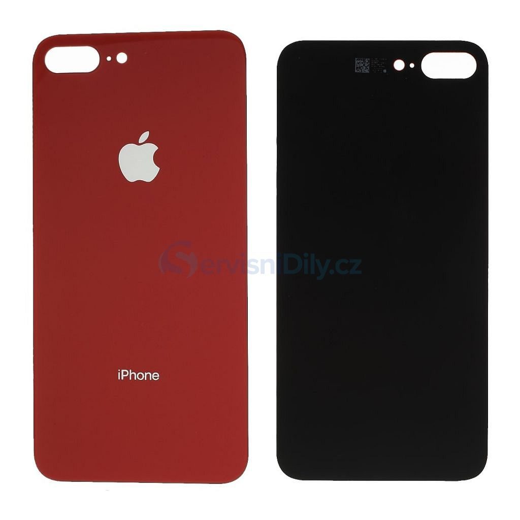 Apple iPhone 8 Plus battery housing glass cover (PRODUCT) RED - iPhone 8  Plus - iPhone, Apple, Spare parts - Váš dodavatel dílu pro smartphony