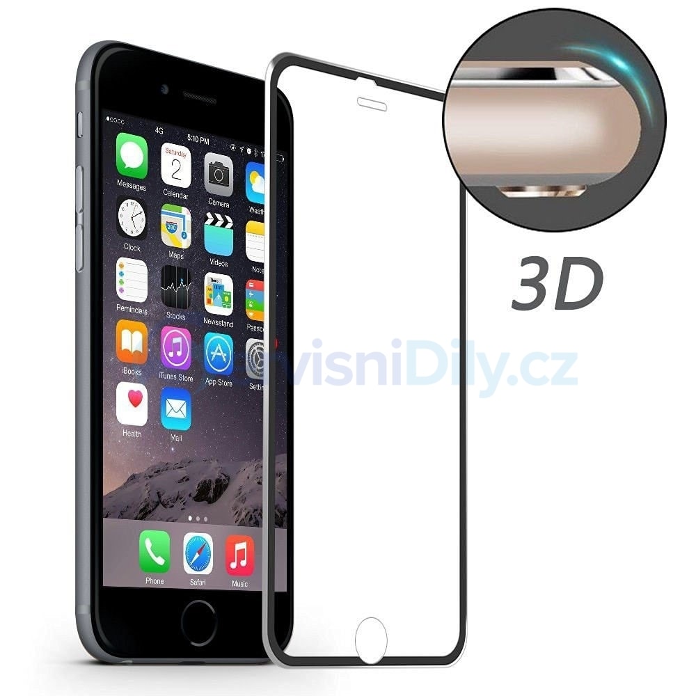 Apple iPhone 7 Plus / 8 Plus Ochranné tvrzené sklo 3D - iPhone - Apple,  Ochranná skla, Příslušenství - Váš dodavatel dílu pro smartphony
