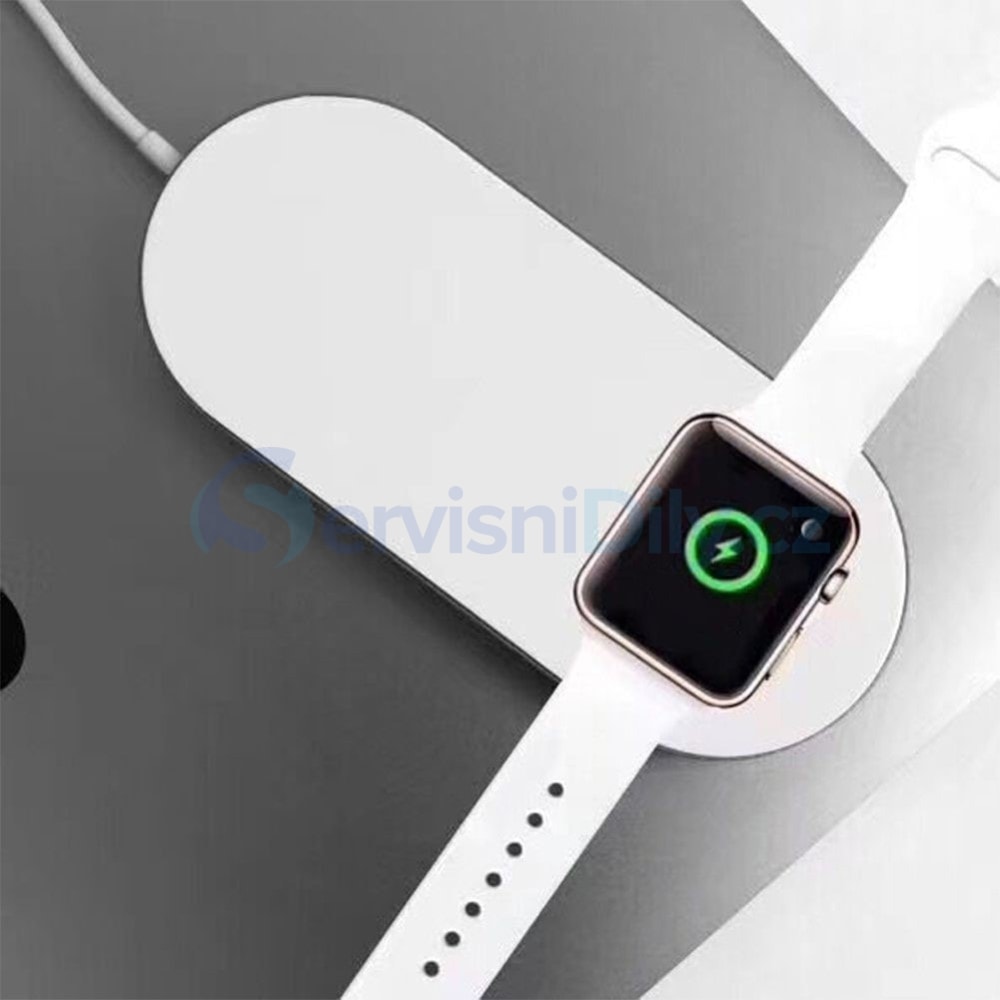 Bezdrátová nabíječka Apple Watch + iPhone - Nabíječky a kabely -  Příslušenství - Váš dodavatel dílu pro smartphony