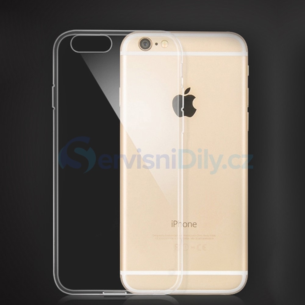 Apple iPhone 6 6S silikonový transparentní kryt - iPhone - Apple, Cases,  Accessories - Váš dodavatel dílu pro smartphony