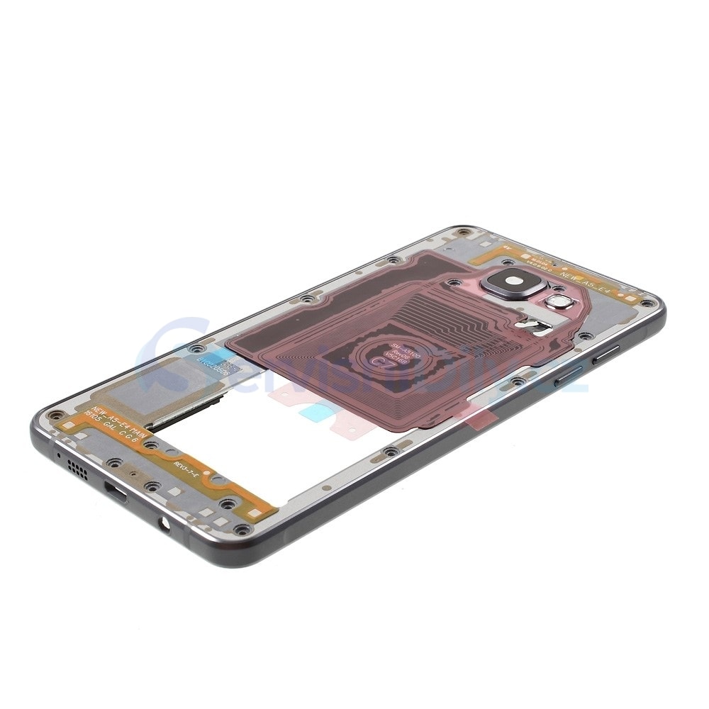 Samsung Galaxy A5 2016 stredný kryt stredový rámček šedý A510F - A5 2016  (SM-A510F) - Galaxy A, Samsung, Servisné diely - Váš dodavatel dílu pro  smartphony
