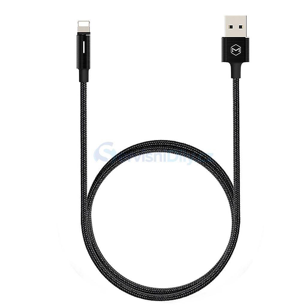 MCDODO nabíjecí datový kabel černý Lightning 8pin smart LED 1.2m pro Apple  iPhone - Apple lightning konektor / Apple Watch - Chargers, cables,  Accessories - Váš dodavatel dílu pro smartphony