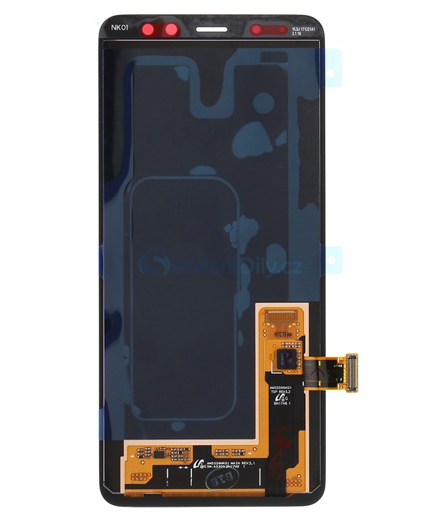 Samsung Galaxy A8 2018 Amoled LCD displej dotykové sklo A530 (Service Pack)  - A8 2018 (SM-A530F) - Galaxy A, Samsung, Servisné diely - Váš dodavatel  dílu pro smartphony