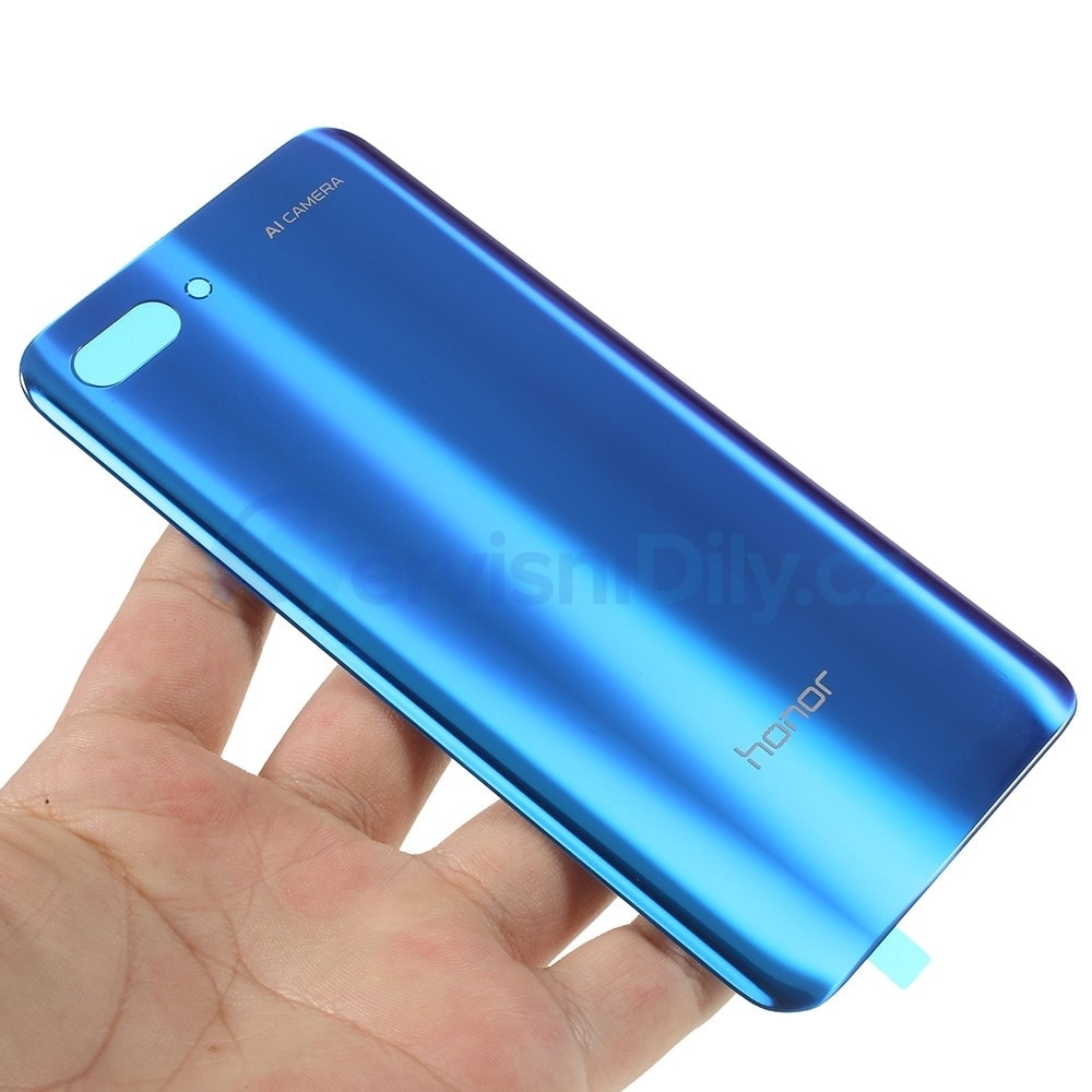 Honor 10 zadní kryt baterie modrý lesklý - Honor 10 - Řada 10, Honor,  Servisní díly - Váš dodavatel dílu pro smartphony